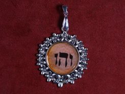Kabbalah והו Vav He Vav - VHV handmade pendant amulet